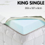 Cool GEL Memory Foam Mattress Topper - King Single thumbnail 3