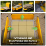 Centurion Petrol Tracked Wheelbarrow Dumper 212cc 7HP with Extendable Steel Hopper thumbnail 11