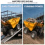 Centurion 300kg Petrol Motorised Wheelbarrow 4WD 212cc 7HP Dump Cart thumbnail 12