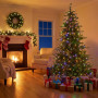 Christabelle 2.3m 7.5ft Bellewood Fir Christmas Tree Pre Lit Multi Function LED Foot Pedal Power Connect Hinged thumbnail 9