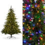 Christabelle 2.3m 7.5ft Bellewood Fir Christmas Tree Pre Lit Multi Function LED Foot Pedal Power Connect Hinged thumbnail 10