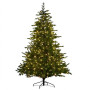 National Tree Company 2.7m 9ft Bellewood Fir Christmas Tree Pre Lit Multi Function LED Foot Pedal Power Connect Hinged thumbnail 1