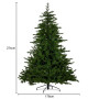 National Tree Company 2.7m 9ft Bellewood Fir Christmas Tree Pre Lit Multi Function LED Foot Pedal Power Connect Hinged thumbnail 4