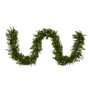 Christabelle 2.74m Christmas Garland with LED Lights Dunhill Shimmer Fir Tree Decoration Ornament thumbnail 1