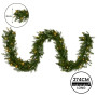 Christabelle 2.74m Christmas Garland with LED Lights Dunhill Shimmer Fir Tree Decoration Ornament thumbnail 3