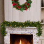 Christabelle 2.74m Christmas Garland with LED Lights Dunhill Shimmer Fir Tree Decoration Ornament thumbnail 5