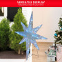 Christabelle Christmas Display Star with Lights - 107cm thumbnail 6