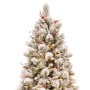7.5foot 229cm Snowy Bedford Christmas Tree 1012 tips 800 LED Lights thumbnail 2