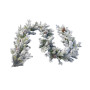 Christmas Garland with Lights - Battery Operated 274cm Snowy Dorchester thumbnail 1