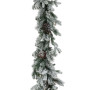 Christabelle 2.7m Christmas Garland with Lights Dorchester Snow Tree Decoration Ornament thumbnail 2