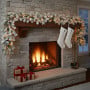 Christabelle 2.7m Christmas Garland Snowy with Lights Dorchester Tree Decoration Ornament thumbnail 5