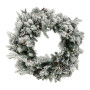 Christabelle 61cm Snowy Christmas Wreath with LED Lights Dorchester Front Door Decoration Ornament thumbnail 2