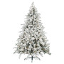 National Tree Company 2.3m Snowy Dorchester Pre-Lit Christmas Tree thumbnail 1