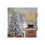 9ft Christmas Tree with Twinkle Lights- Snowy Dorchester thumbnail 4