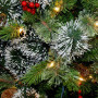 9ft Christmas Tree with Twinkle Lights Wintry Pine thumbnail 7