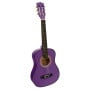 Karrera 34in Wooden Acoustic Childrens Guitar - Purple thumbnail 2