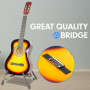 Karrera 34in Acoustic Children no cut Guitar - Sunburst thumbnail 4