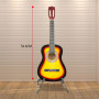 Karrera 34in Acoustic Children no cut Guitar - Sunburst thumbnail 5