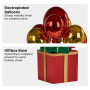 Christabelle 60cm LED Christmas Santa Claus with Balloons & Lights Ornament Decoration thumbnail 3