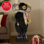 Christabelle Large 1.1m Musical Animated LED Black Christmas Bear Decoration Ornament thumbnail 4