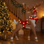 Christabelle 80cm Brown Reindeer Christmas Light Up Display Animated Warm White LED Indoor Xmas Festive Decoration thumbnail 7