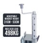 Novawinch Mini Mover Gen 3 Plus Motorised Jockey Wheel 12V 550W Electric Caravan Trailer Mover with Swivel Mount 6000lb thumbnail 10