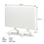 Nobo 1000W Electric Panel Heater with Thermostat & Castors thumbnail 7