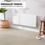 Nobo 2000W NTL4T20 Electric Panel Heater w/ Timer Thermostat & Castors thumbnail 3