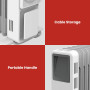 Dimplex 2.4kW Oil Column Heater with Turbo Fan 9 Fin Portable Radiator thumbnail 7