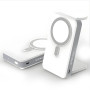 OneAdaptr OneGo White 5 in 1 MagSafe Charging Stand Power Bank thumbnail 4