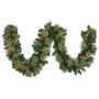 Christabelle 2.74m Christmas Garland with LED Lights Berries Pine Cones Multicolour Tree Decoration Ornament thumbnail 5