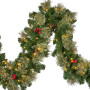 Christabelle 2.74m Christmas Garland with LED Lights Berries Pine Cones Multicolour Tree Decoration Ornament thumbnail 8