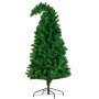 Bad Santa Curved Multicolour Pre-Lit Christmas Tree - 1.2m thumbnail 2