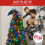 Bad Santa Curved Multicolour Pre-Lit Christmas Tree - 1.2m thumbnail 7