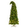 Bad Santa Curved Multicolour Pre-Lit Christmas Tree -  2.3m thumbnail 3