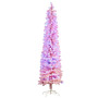 Candy Floss Pink 1.8m Pre-Lit Multicolour Slim Christmas Tree thumbnail 6