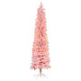 Candy Floss Pink 1.8m Pre-Lit Multicolour Slim Christmas Tree thumbnail 7