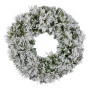 Majestic Snow Christmas Wreath - 61cm thumbnail 2