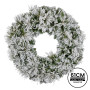 Majestic Snow Christmas Wreath - 61cm thumbnail 6