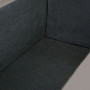 Large Ottoman Linen Fabric Storage Box Footstool Chest - Warm Grey thumbnail 6