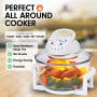 17l Family Turbo Convection Oven Broiler Cooker - A15 White thumbnail 10