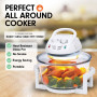 Pronti Family Turbo Convection Oven Broiler Cooker 17L - A18 White thumbnail 10