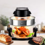 Pronti 17L Digital Family Turbo Convection Oven Broiler Cooker - Black thumbnail 11
