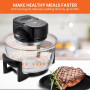 Pronti 17L Digital Family Turbo Convection Oven Broiler Cooker - Black thumbnail 8