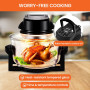 Pronti 17L Digital Family Turbo Convection Oven Broiler Cooker - Black thumbnail 9