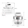 Pronti 17L Digital Family Turbo Convection Oven Broiler Cooker - White thumbnail 4