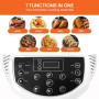 Pronti 17L Digital Family Turbo Convection Oven Broiler Cooker - White thumbnail 7