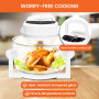 Pronti 17L Digital Family Turbo Convection Oven Broiler Cooker - White thumbnail 9