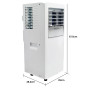 Olimpia Splendid 2.6kW Portable Air Conditioner with Wifi & Remote PAC9000 thumbnail 4