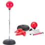 Kids Freestanding Punching Bag & Ball Set with Boxing Gloves Pump Adjustable Height 120-146cm Speed Training Bag thumbnail 1